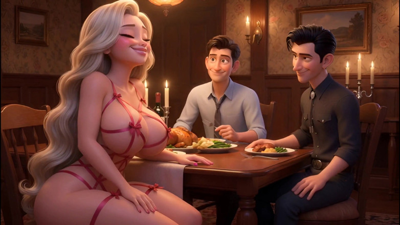Stories&Anime: Ep4 No One Is Innocent - Hotwife Dinner Bull Takeover - Cheating...