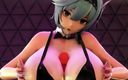 Smixix: Eula boobjob Genshin Impact Hentai Grande Mamas Ejaculação Mmd 3D Silver...