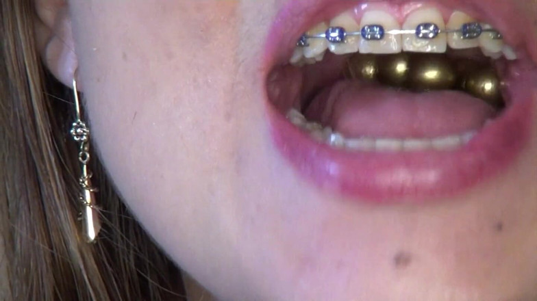 Angel eyes studio: Swallowing and Putting Golden Pearls in My Vagina