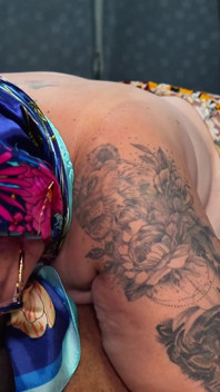 Extreme Fat Tattooed Granny Ass Fucked in Driving Bus