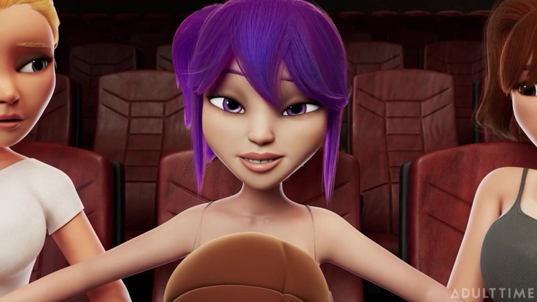 Agent Red Girl: Oopsie Animated 03 - the Big Screen!