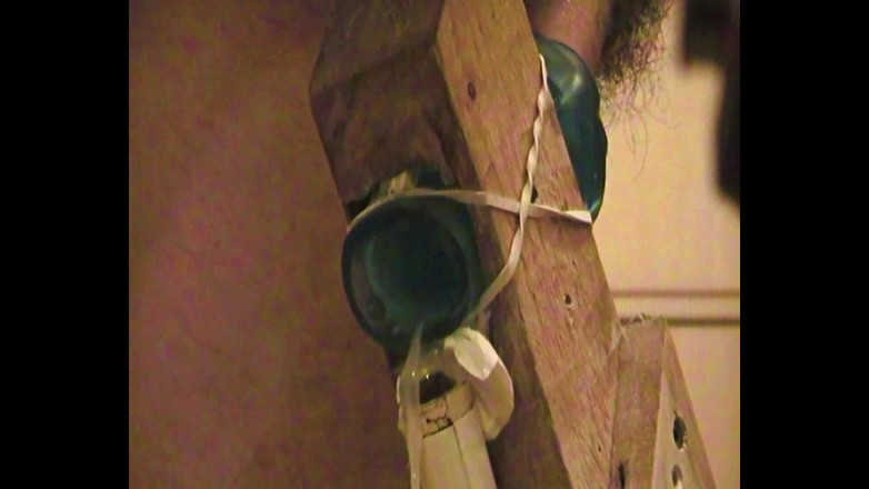 Mark Hannes: De Kerst zaklamp stand neukpartij masturbatie