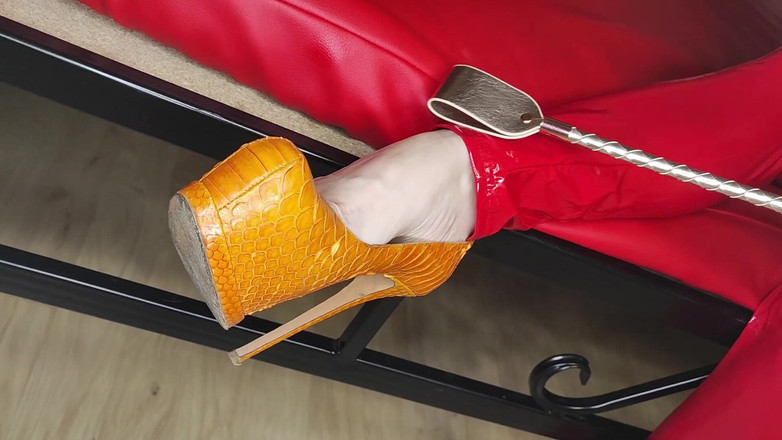 Princess18_: Goddess Seduces You with Expensive Brand Boots and Heels