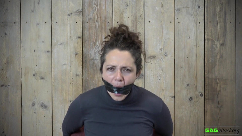 Gag Attack: Julia - Multiple PVC Tape Gags
