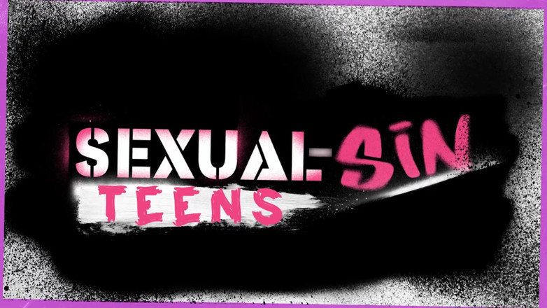 SEXUAL SIN TEENS: Young blonde in a baseball cap masturbates on the couch...