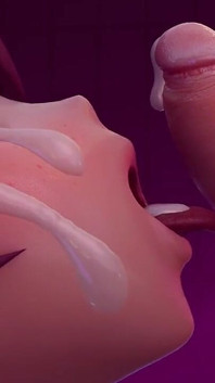 3D Girl Fuck a Hard Big Cock