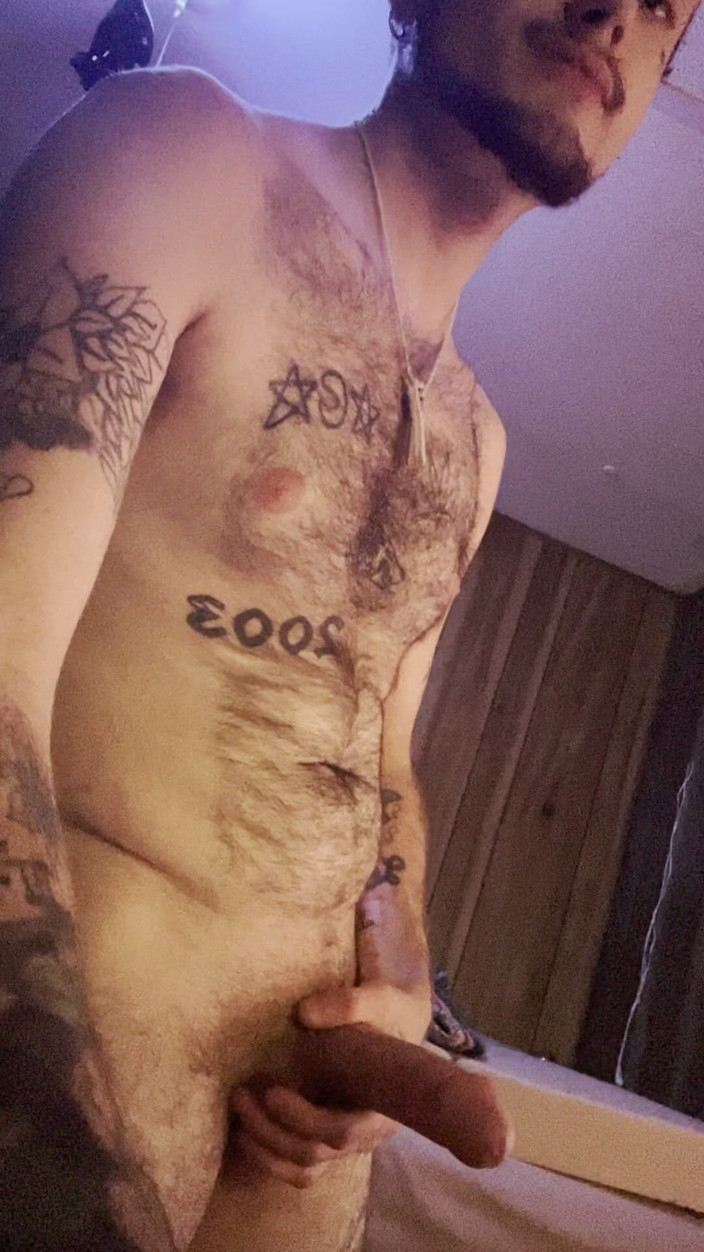 WolfManJack: Brincando com meu pau