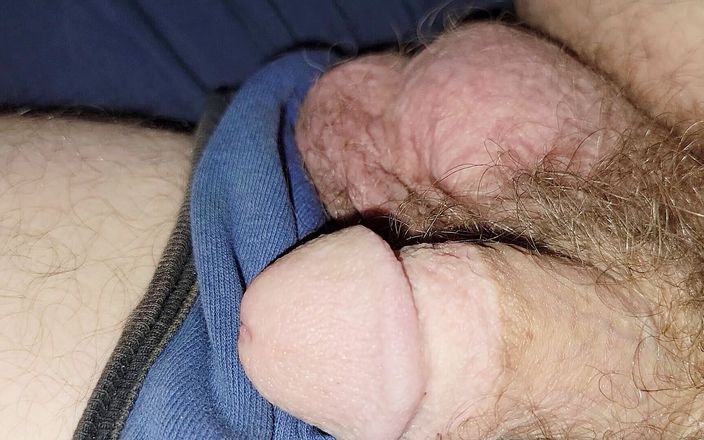 F. Sean Beckerer: Masturbation with small cock.
