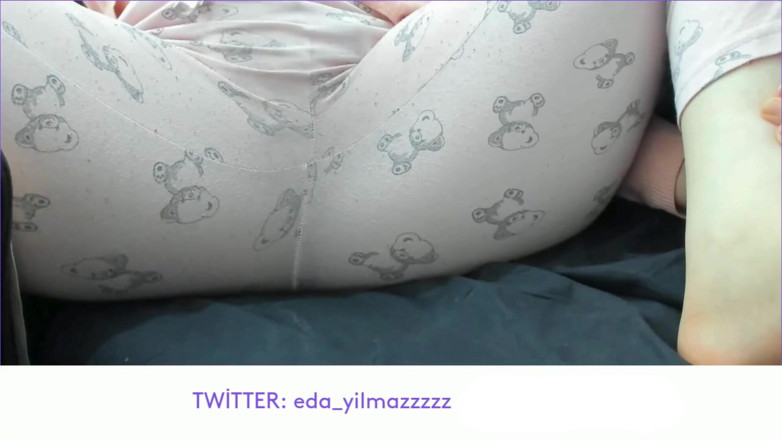 bigass_sexy_bigboobs: Masturbation in Pajamas - Pussy Caressing in Pajamas