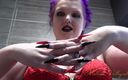 Mxtress Valleycat: Diamante Nail Tapping Tease