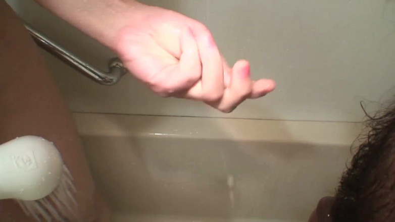 Asian Mature Climax: Amateur asian sucking dick in bathroom