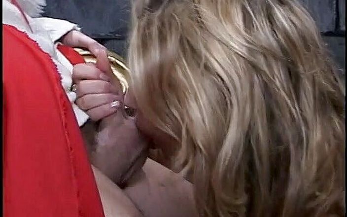 Fuck me Hard: Fat ass blonde chick in robes get twat fucked on...