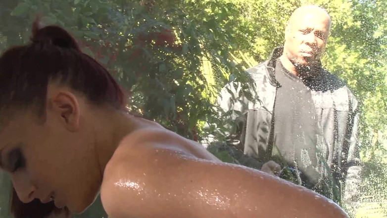 SEXUAL SIN: 黒人のペニスの執着シーン-1_redheadデカ尻の主婦ミーシャ・ブルックスが大きな黒人のコックに犯される