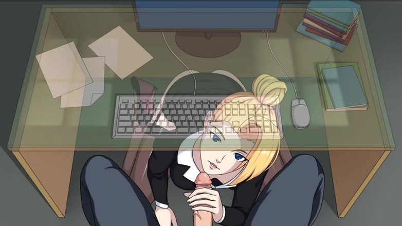 LoveSkySan69: くノ一トレーナー - 忍者ナルトトレーナー - 第111回 秘書手コキ!投稿者 Loveskysanx