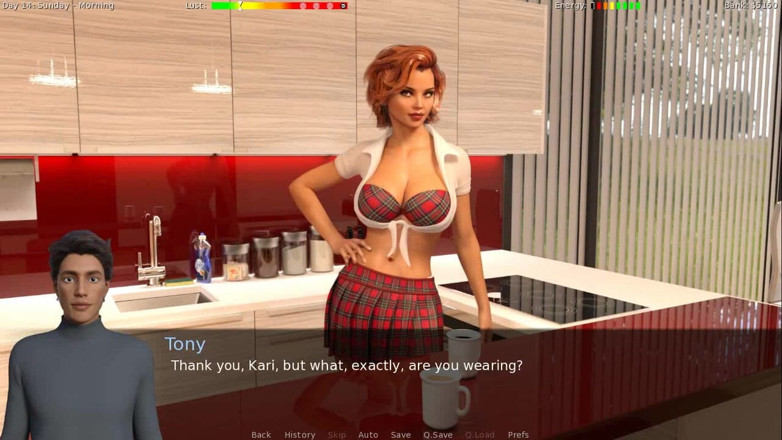 Dirty GamesXxX: The roommate:She is a waitress now-Ep10