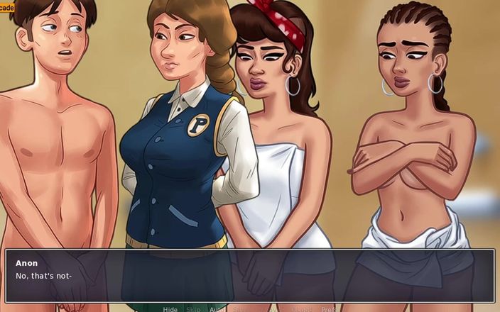 LewdArcade: Summertime saga Cookie Jar - Lopez en Martinez seksscènes collectie [16:9 resolutie]