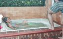 Swingers amateur: While I&amp;#039;m Playing in the Jacuzzi My Stepson Comes to...