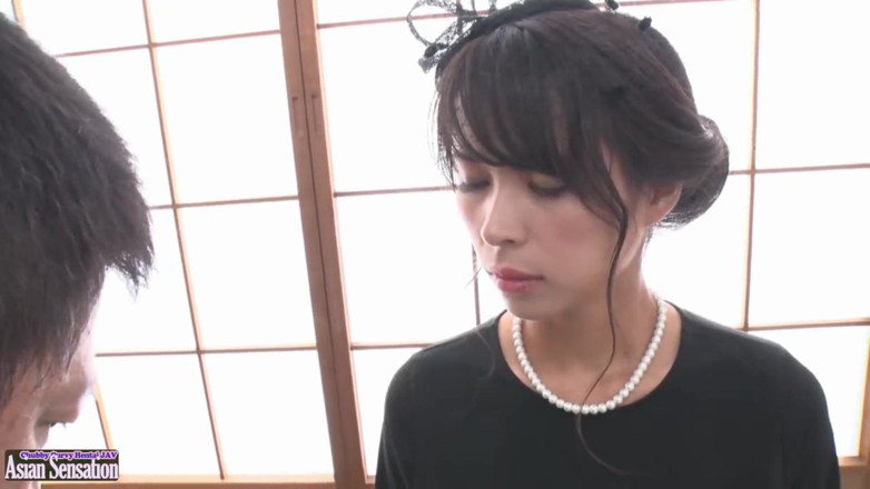 Juicy Bounce JAV Club: Beautiful Widow in Mourning Drawn Into a Forbidden Affair Before...