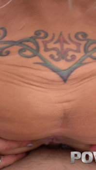Busty MILF Ally White Stretched by Big Dick POV