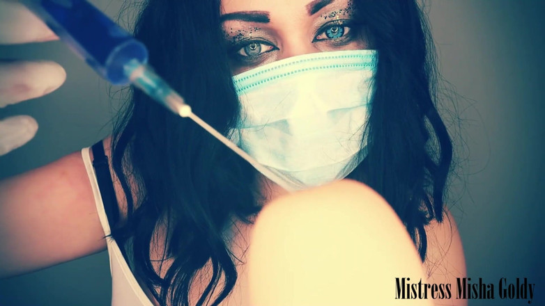 Goddess Misha Goldy: Your last ever orgasm before your int()xicated end! Psycho executrix!