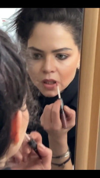 Když dělám make-up pro tebe být pěknější na focení