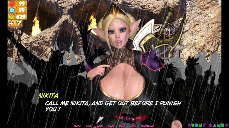 Porny Games: Dungeon slaves v0.57 - Slut gets anal (2/3)