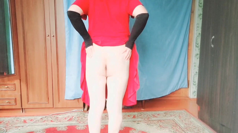 Kitty_Cross: Le giocose femboy si godono un caffè con un abito...