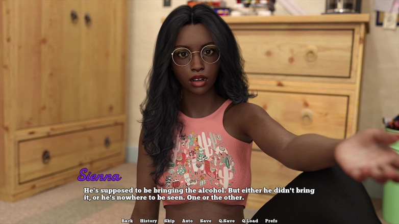 AVN Teller: Law College - morena tímida ya está enamorada de mí después...