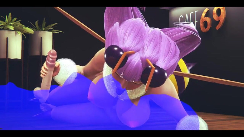 HentaiTubes: Dark хентай - пчелиный секс в кафе, часть 1 - японское порно азиатской манги, аниме-фильм о играх