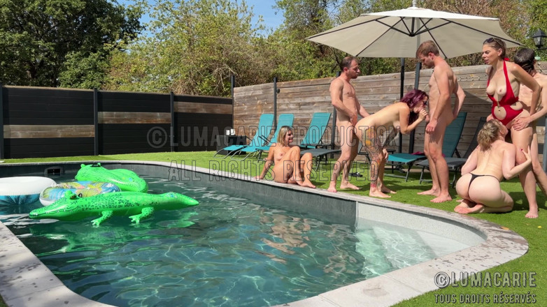 Lumacarie: Orgy at the Pool