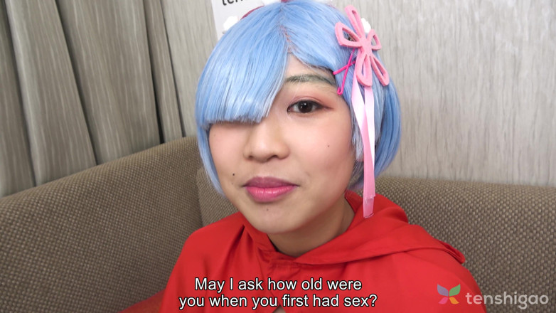 Tenshigao: Riho Machida Is in Her Anime Costume When She Visits...