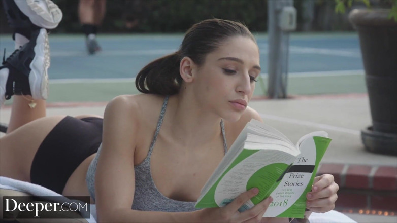 Deeper: Deeper. Abella Danger gets insatiable on court action