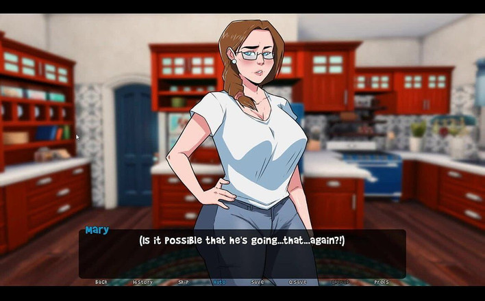 Erotic Krisso: Dawnofmalice MILF przyłapała mnie na masturbacji w moim pokoju