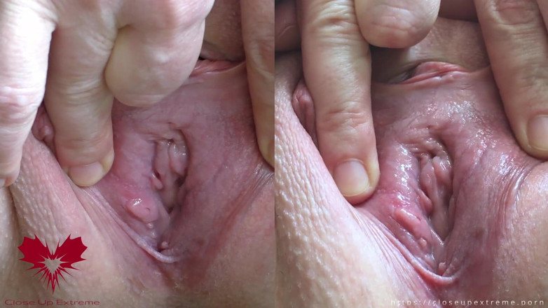 Close Up Extreme: Pussy Presentation and Masturbation with the Satisfyer. Close up From 2...