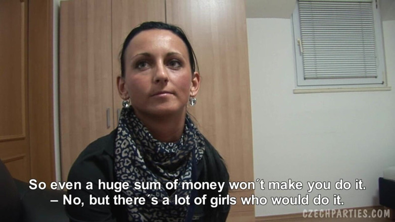 Czech Parties: Czech Parties 5 - Part 4: 100 Brunettes Gone Wild - One Brunette Completely Into...