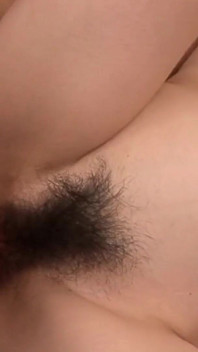 Oriental Beauty Scene-4_slim Japanese Girl with Hairy Pussy Enjoys Two Cocks Together