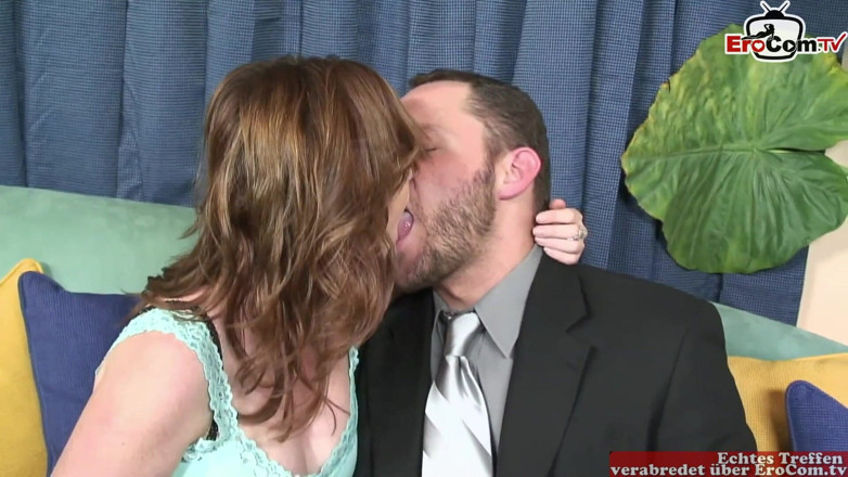 EroCom: Curvy Milf with big natural tits fucked during a roleplay