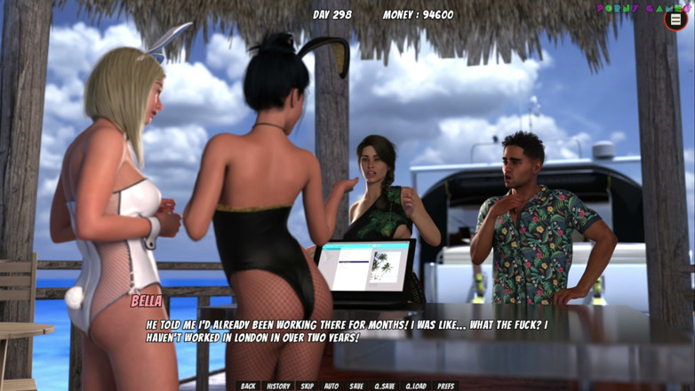 Porny Games: Lisa Total Investigation! by Dragofinder Studio - Wedding Night Sex with...