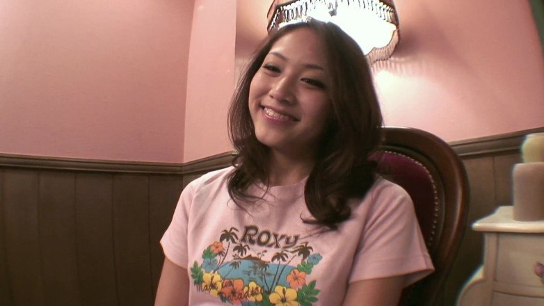 Pov made in Japan: Cute Japanese teen masturbates before sucking a thick boner