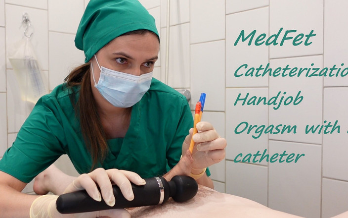 Mistress Priest: Medfet katétr hra, honění a vnucen orgasmus s vibrátorem