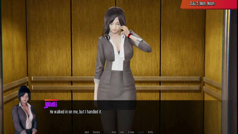Dirty GamesXxX: Maids and maidens: a kiss from the secretary in the...