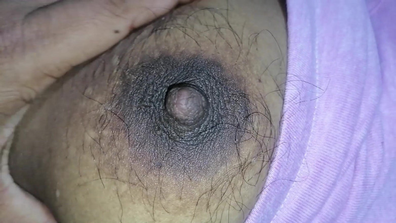 Sweety In Bed: Asian with Bushy Hairy Tits Full Body Strip Before Intense...