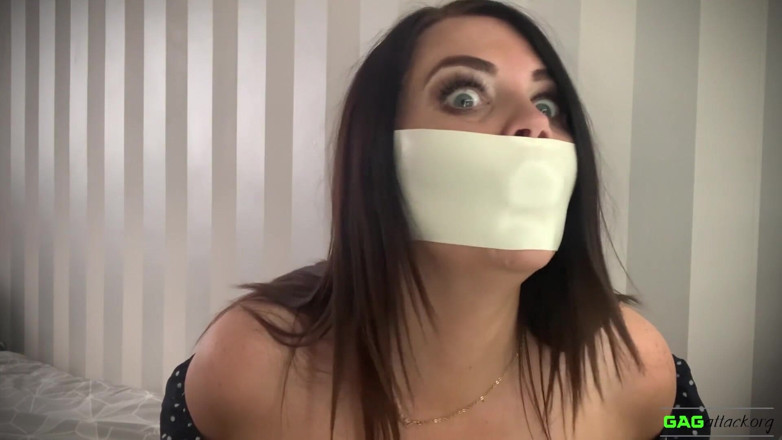 Gag Attack: Terri - Microfoam tape self gag