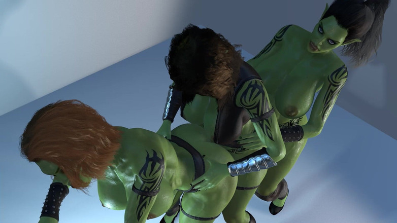 Wraith Futa: Futa Ork Ayakta Anal Tren