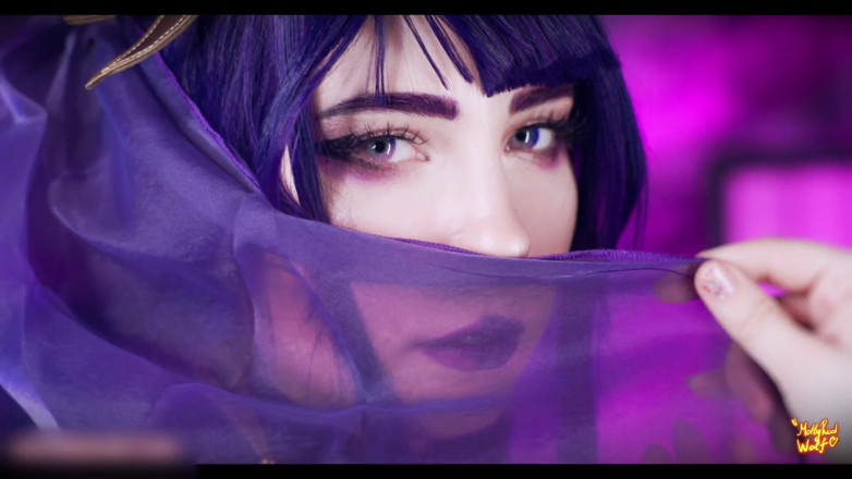 MollyRedWolf: Raiden Shougun Is Your Slave. 4K - Mollyredwolf