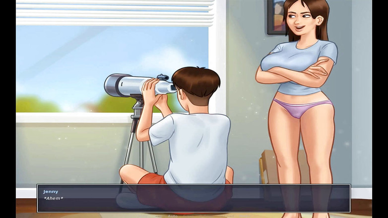 Hentai World: Summertime saga - pegou meu colega de classe do vizinho