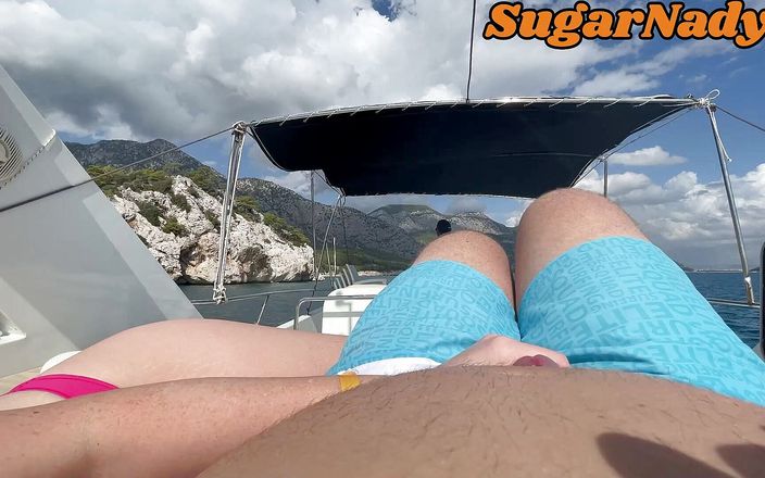 Teacher Sugar Nadya: SugarNadya made me cum on a tourist boat