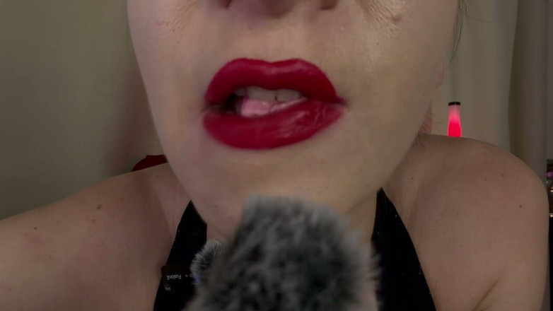 Skinny_lady69: Munljud, våta svalor &amp;Bubblegum Control Gudinna Asmr / Tugga fetisch