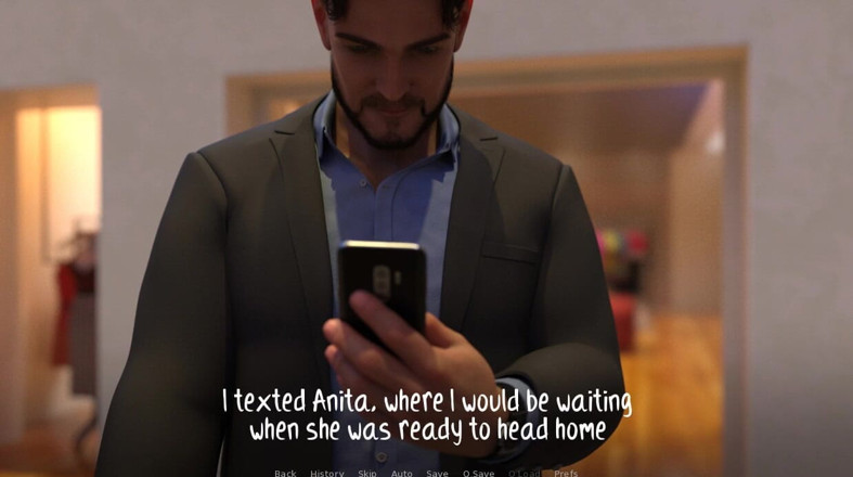 XXX Games Bunk: Anita's ontdekkingen - gameplay - rollenspel - Anita plaagt de oude man in...