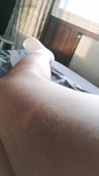 All Natural Leg Tease Hairy and Sensual